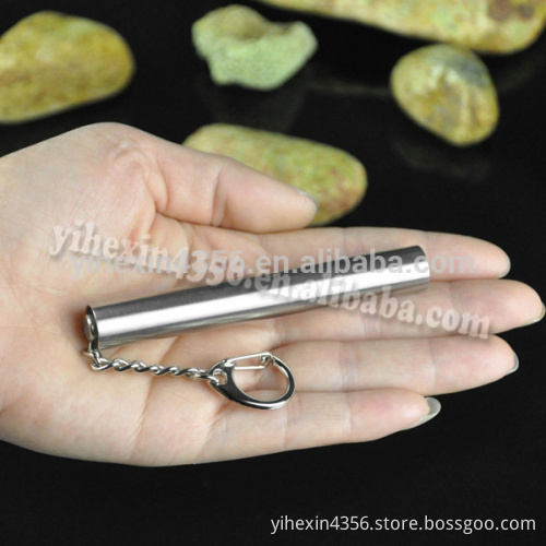 Boruit JY-18A Mini Jade Detector LED Flashlight 365nm Stainless Steel